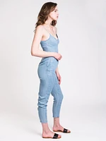 WOMENS FLASHER CHAMBRAY JUMPER - CLEARANCE