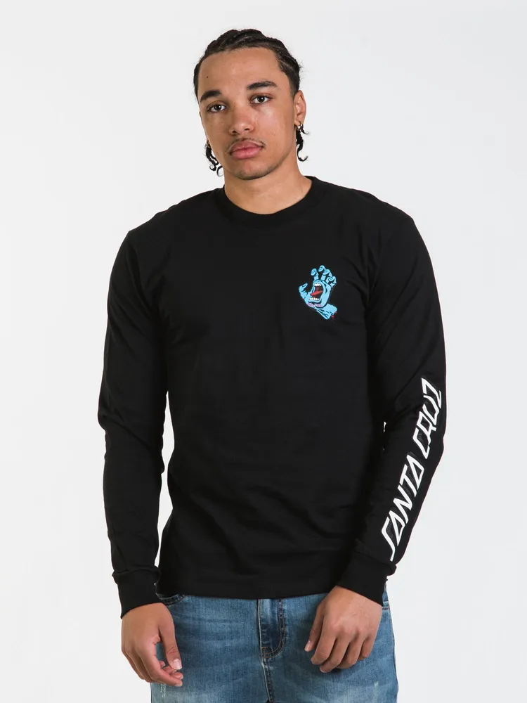 SANTA CRUZ SCREAMING HAND LONG SLEEVE TEE - CLEARANCE