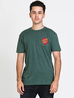 SANTA CRUZ CLASSIC DOT CHEST T-SHIRT - CLEARANCE