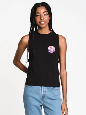 SANTA CRUZ VINTAGE ROSE DOT TANK - CLEARANCE