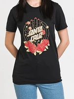 SANTA CRUZ COSMIC AWAKENING FRONT T-SHIRT - CLEARANCE