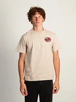 SANTA CRUZ MFG OVAL DOT HEAVYWEIGHT T-SHIRT