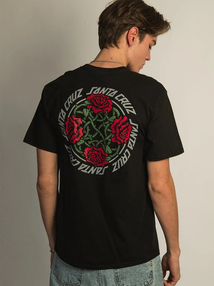 T-SHIRT SANTA CRUZ DRESSEN ROSE SOLO