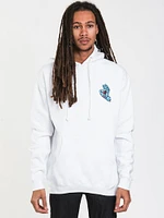 SANTA CRUZ SCREAMING HAND PULL OVER HOODIE - CLEARANCE