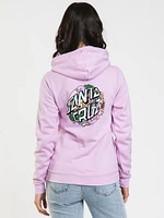 SANTA CRUZ STRANGE FISHEYE DOT HOODIE - CLEARANCE