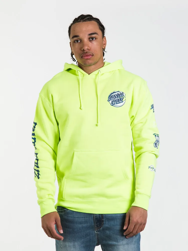 SANTA CRUZ STIPPLE WAVE DOT PULL OVER HOODIE - CLEARANCE