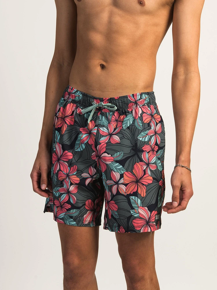 SAXX OH BUOY 2IN1 7" VOLLEY SHORTS - FLORAL