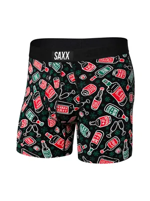SAXX ULTRA BOXER BRIEF- HOLIDAY SPIRITS - CLEARANCE