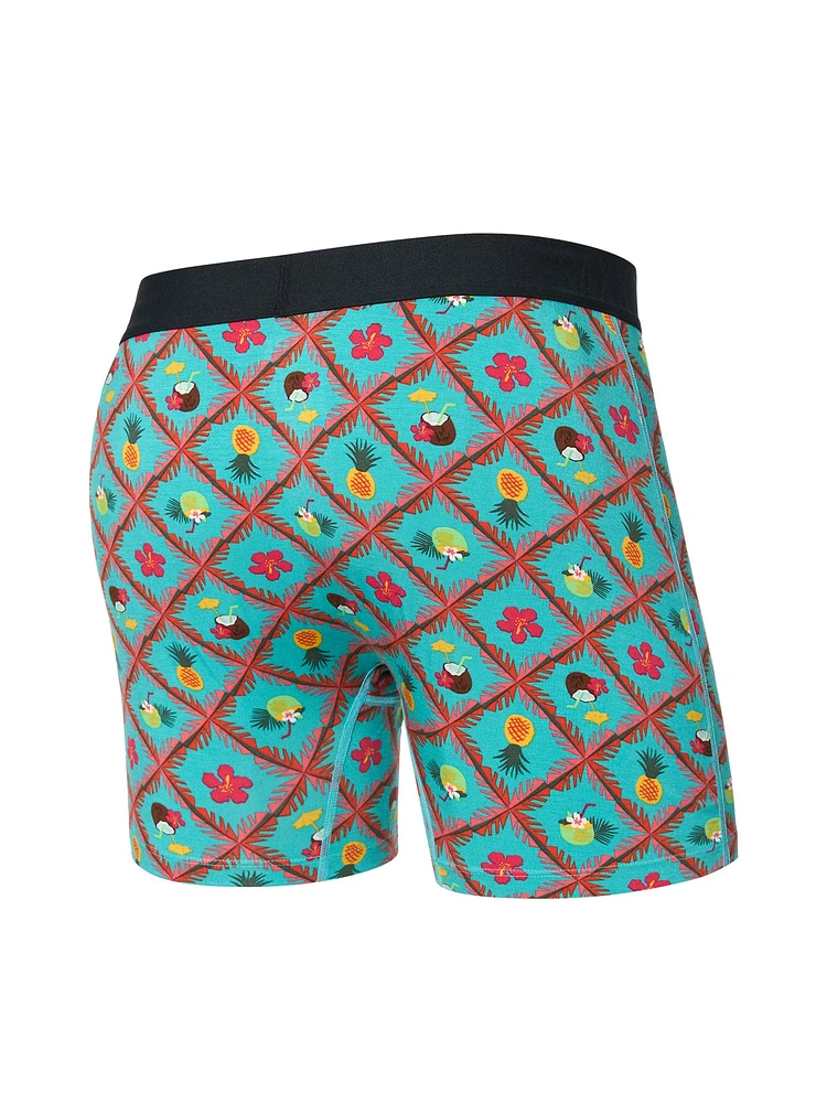 SAXX ULTRA BOXER - PINA COLADA PLAID