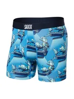 SAXX ULTRA BOXER BRIEF- POOL SHARK BLEU