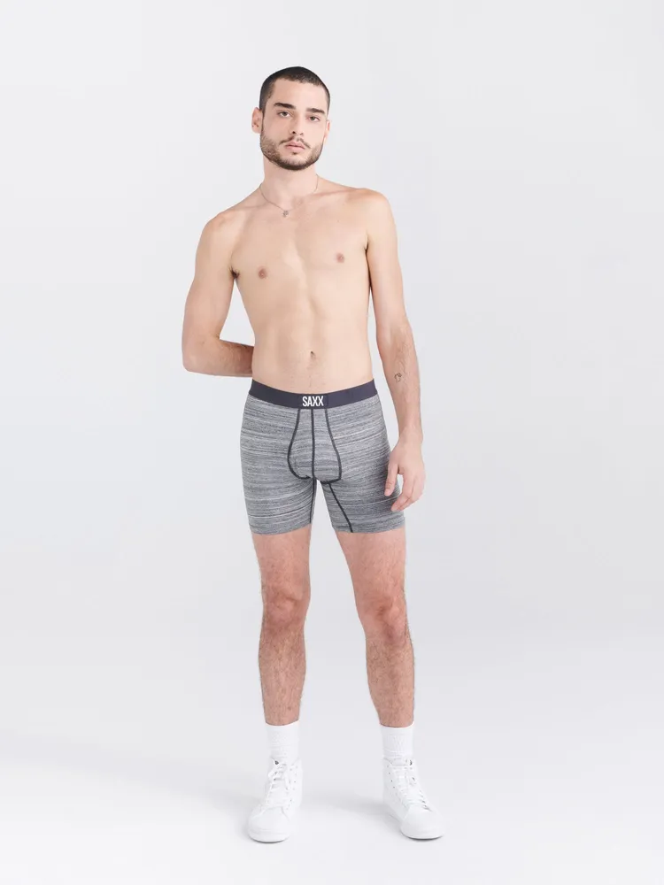 CALEÇON BOXER ULTRA SPACE DYED HEATHER GREY