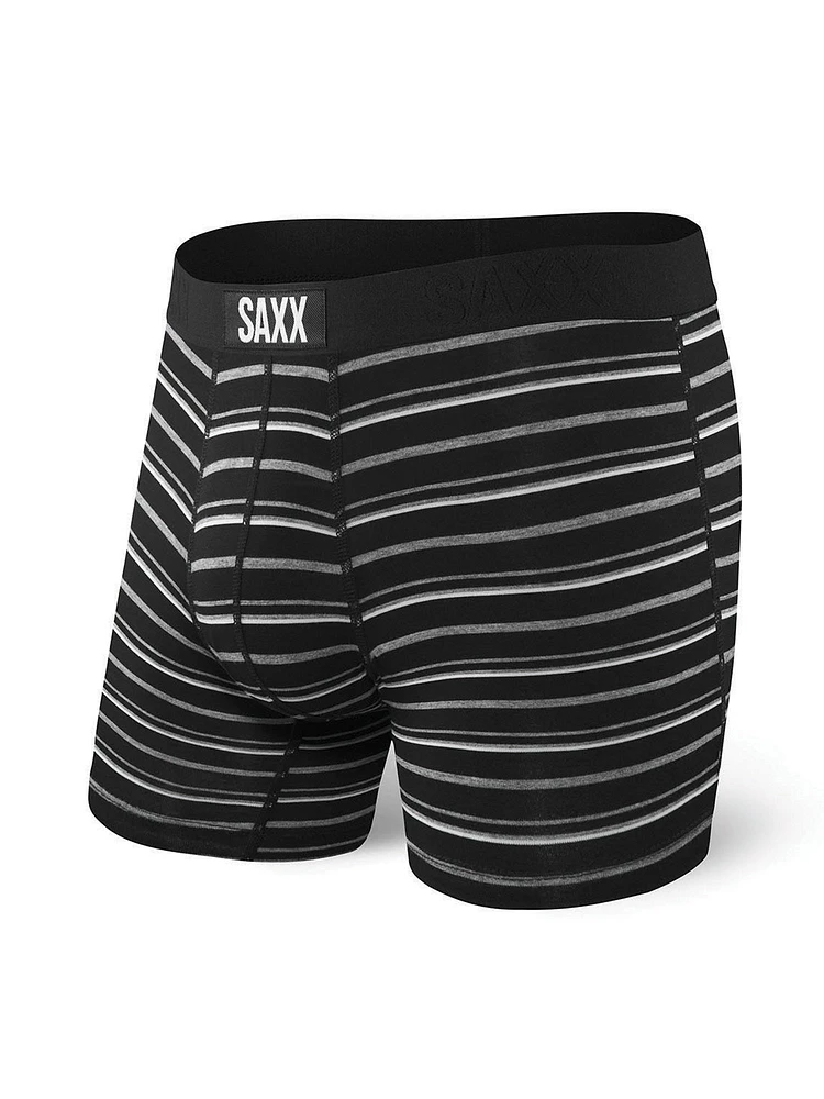 SAXX VIBE BOXER BRIEF - BLACK COAST STRIPE