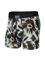 SAXX VIBE BOXER BRIEF - EARTHY TIE DYE CLEARANCE