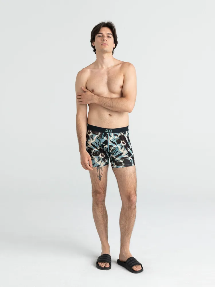 SAXX VIBE BOXER BRIEF - EARTHY TIE DYE CLEARANCE