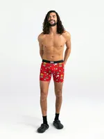 SAXX VIBE BOXER BRIEF- FIRED UP RED