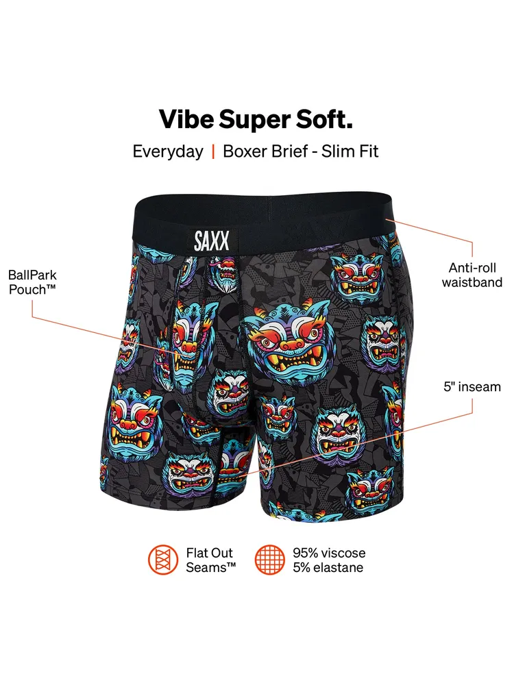 SAXX VIBE BOXER BRIEF YEAR OF THE DRAGON