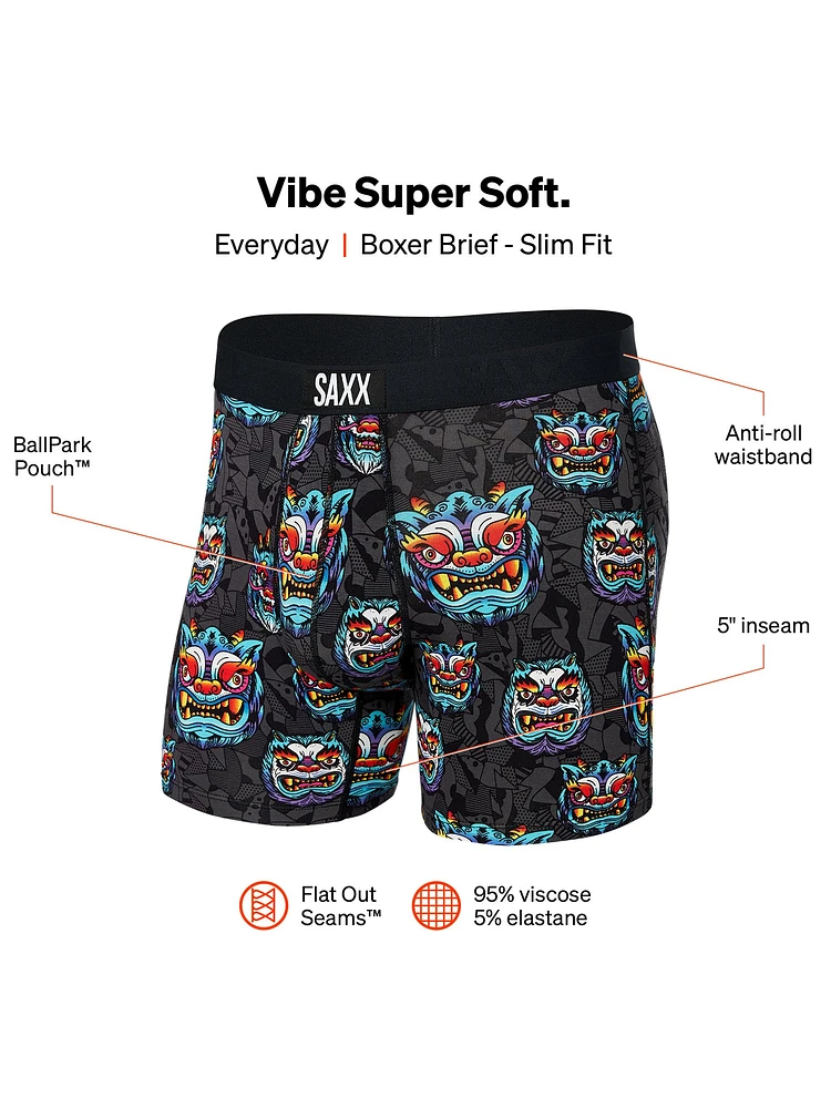 SAXX VIBE BOXER BRIEF YEAR OF THE DRAGON