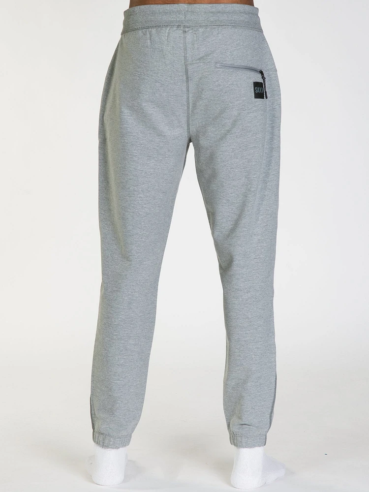 SAXX DOWNTIME PANT - GRY HEATHER/GRIS CLEARANCE