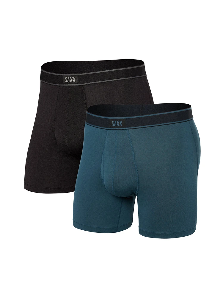 SAXX DAYTRIPPER BOXER BRIEF 2PK - STORM