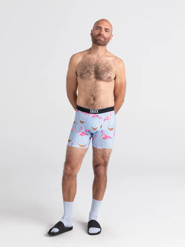 Boathouse SAXX VOLT BOXER BRIEF 2 PACK - FLAMINGO DREAM CLEARANCE