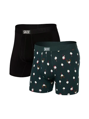 LOT DE 2 BOXERS SAXX ULTRA- XMAS TEE