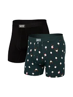 LOT DE 2 BOXERS SAXX ULTRA- XMAS TEE