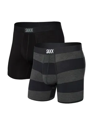 SAXX VIBE BOXER BRIEF 2 PACK OMBRE RUGBY