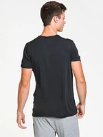 SAXX SLEEPWALKER T-SHIRT - BLACK CLEARANCE
