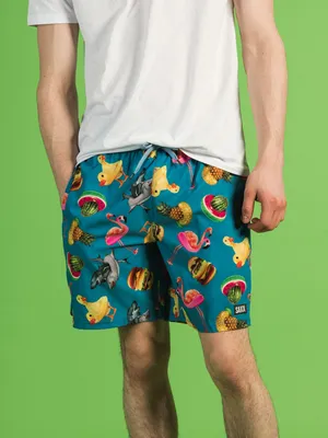 SAXX OH BUOY 2in1 VOLLEY SHORT 7in - CLEARANCE