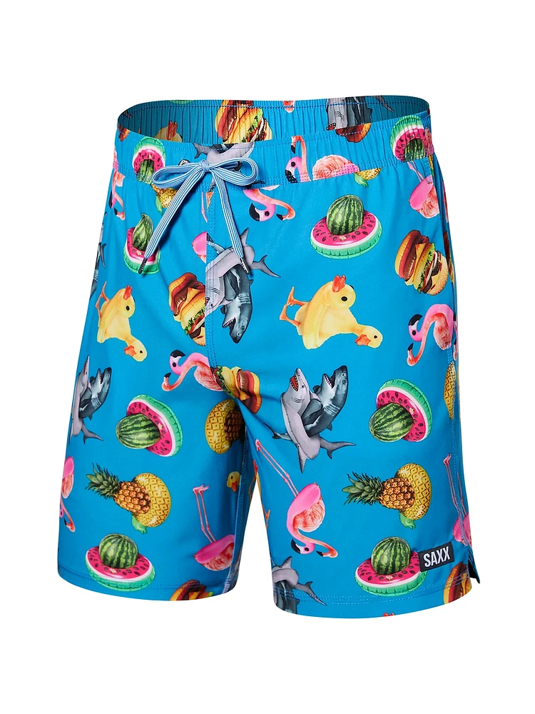 SAXX OH BUOY 2in1 VOLLEY SHORT 7in - CLEARANCE