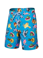 SAXX OH BUOY 2in1 VOLLEY SHORT 7in - CLEARANCE