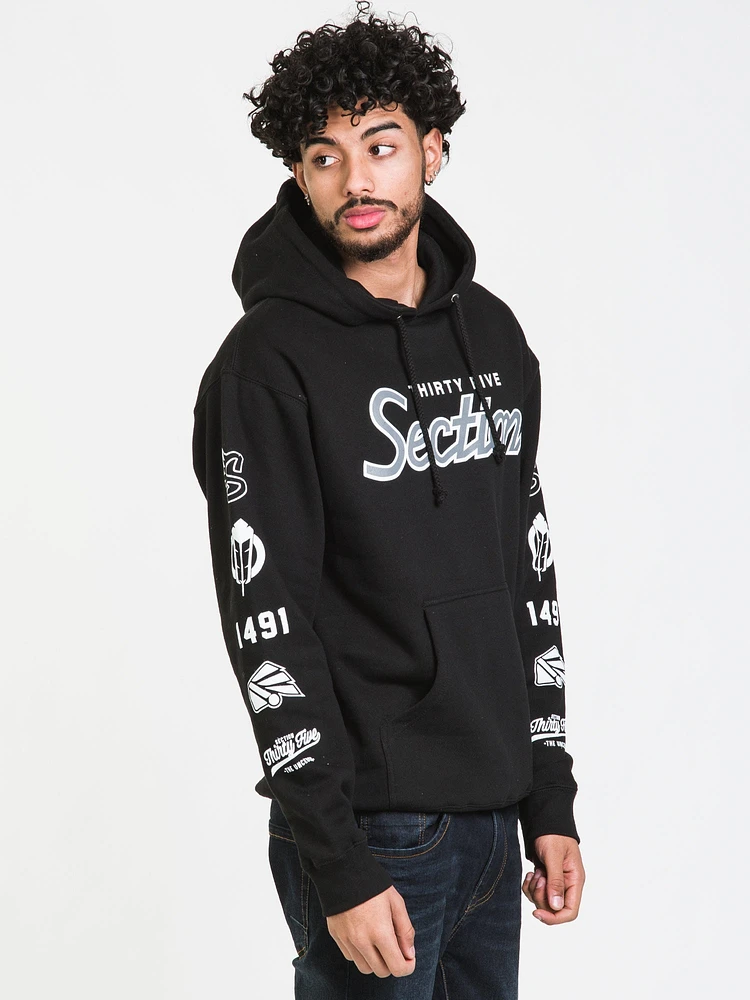 PULL-OVER À CAPUCHE DE CHÈVRE POUR HOMME