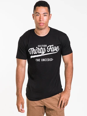 SECTION 35 THE UNCEDED SCRIPT T-SHIRT - CLEARANCE