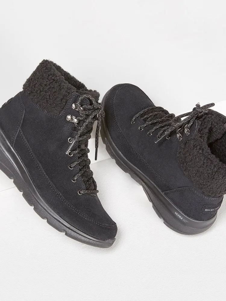 WOMENS SKECHERS ON THE GO GLACIAL ULTRA BOOT