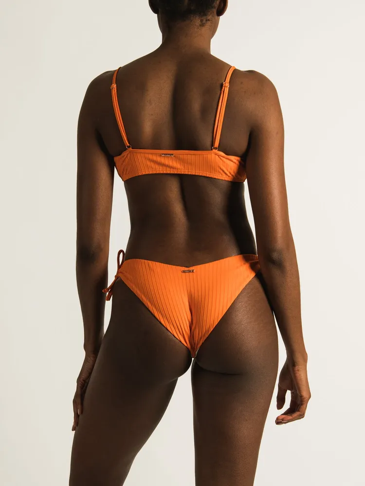 SKINNY DIP SUNTAN RIBBED V BOTTOM - CLEARANCE