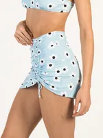 SKINNY DIP BIG DAISY SCRUNCH SKIRT