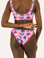 SKINNY DIP BARBIE HIGH THIGH BOTTOM - DÉSTOCKAGE