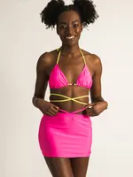 SKINNY DIP BARBIE CROSS STRING SKIRT