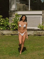 BAS DE BIKINI À NOUER SKINNY DIP TILLY - EYELETTE