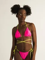 SKINNY DIP BARBIE CROSS STRING TRI TOP