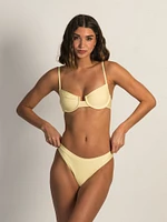HAUT À ARMATURES ALIX – JAUNE