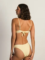 HAUT À ARMATURES ALIX – JAUNE