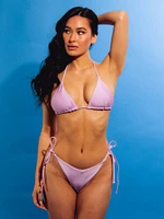 SKINNY DIP TILLY TRI TOP - LILAS