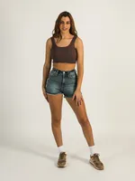 SILVER JEANS HIGHRISE HIGHLY DESIRABLE SHORT