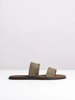 WOMENS YOGA GORA OLIVE SANDALS- CLEARANCE