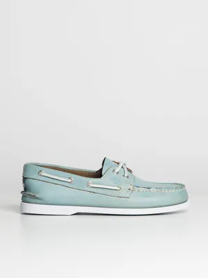 MENS SPERRY AUTHENTIC ORIGINAL 2EYE WHITEWASHED - CLEARANCE