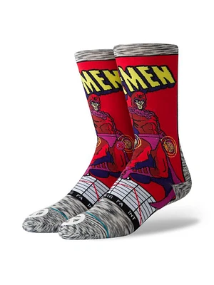 CHAUSS CHAUSS CHAUSSETTES MARVEL MAGNETO - GRIS - EN LIQUIDATION