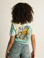 SALTY CREW INK SLINGER CROP BOYFRIEND T-SHIRT