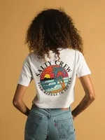 SALTY CREW PARADISE CROP T-SHIRT - CLEARANCE