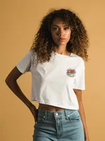 SALTY CREW PARADISE CROP T-SHIRT - CLEARANCE